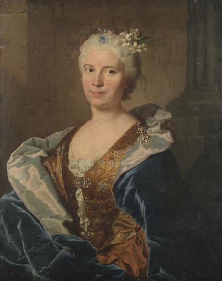 Hyacinthe Rigaud Portrait de Madame Grimaudet oil painting picture